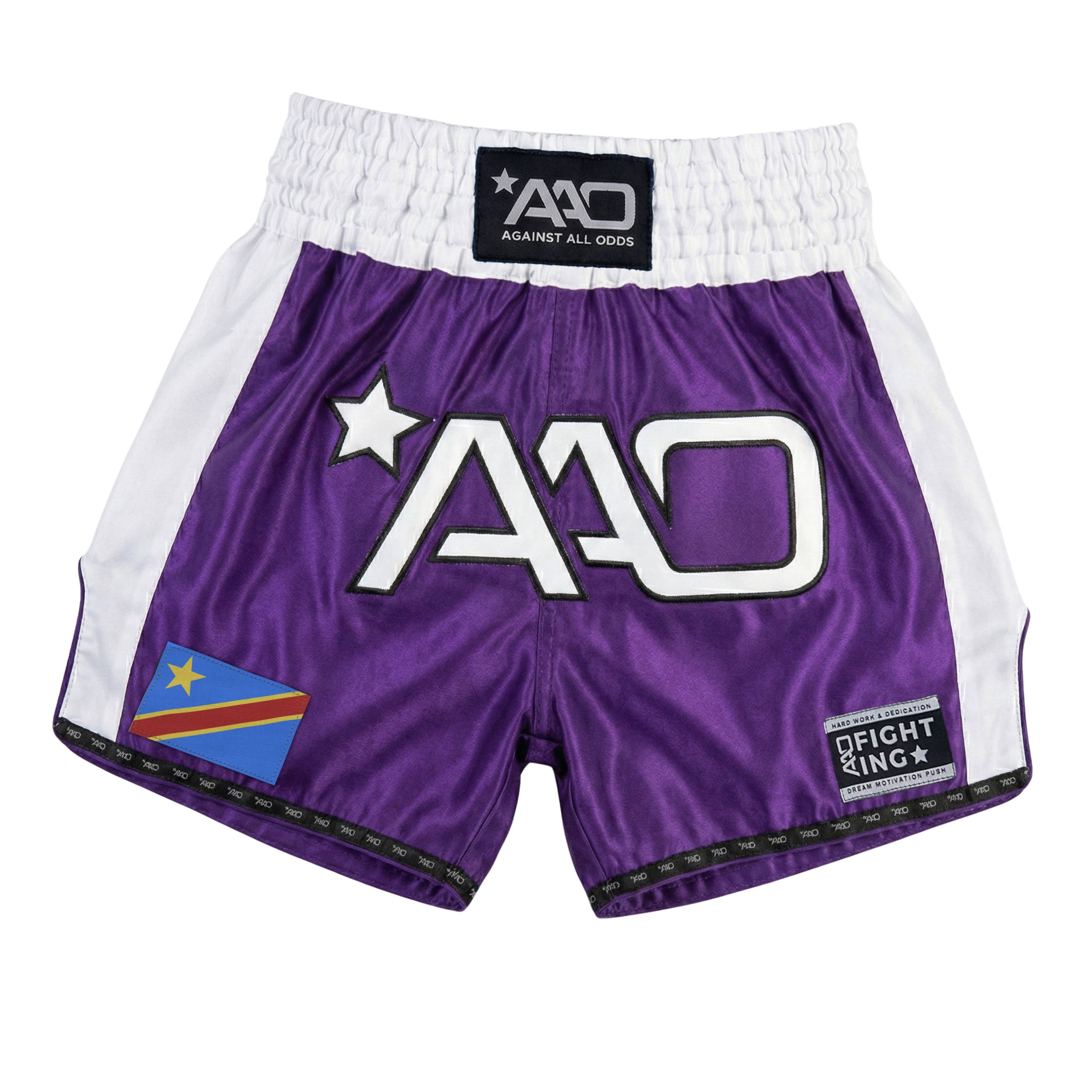 AAO Muay Thai Shorts "Legacy" - Kongo - Aao-Fighting