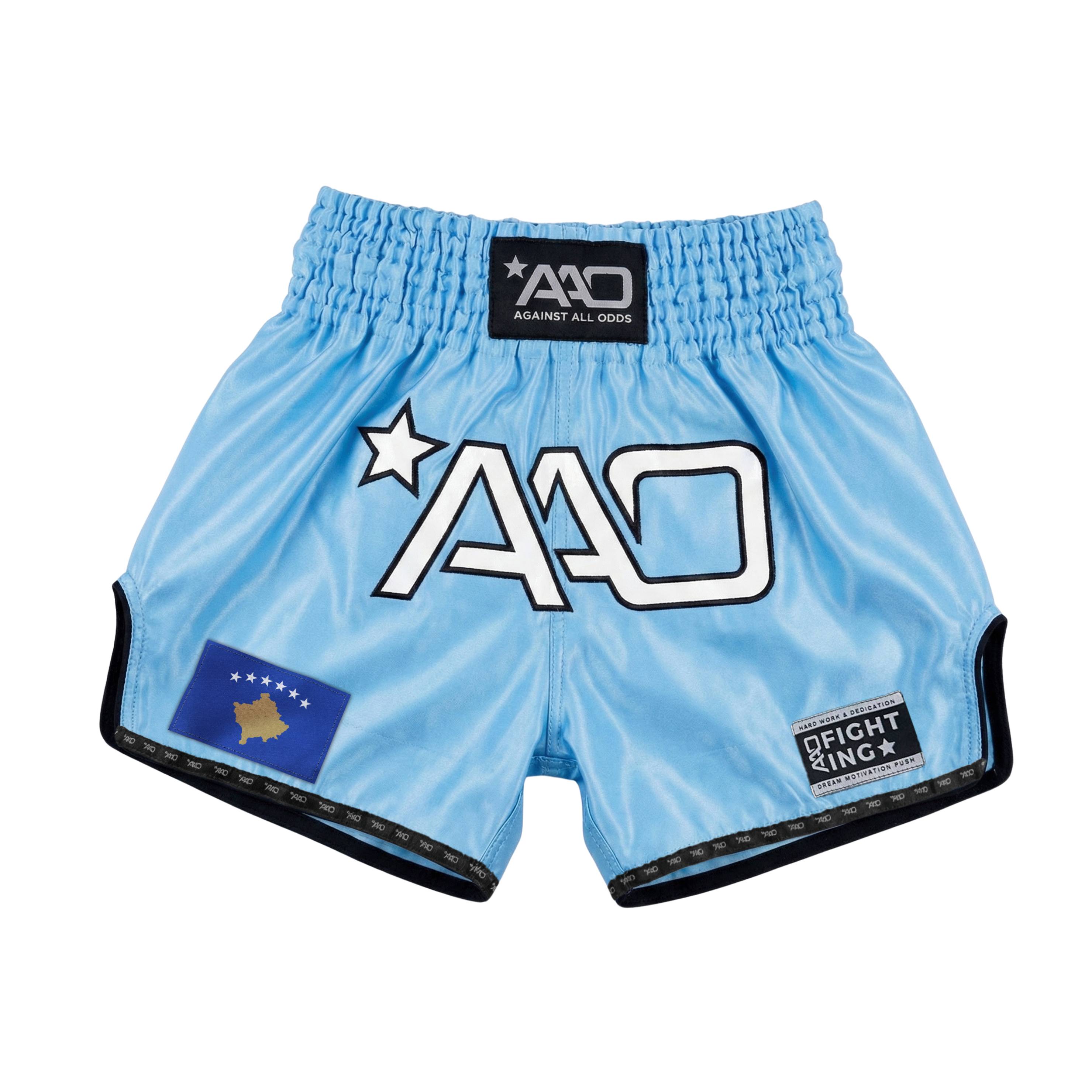 AAO Muay Thai Shorts "Legacy" - Kosovo - Aao-Fighting
