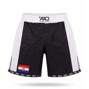 Kroatien Elevate MMA Shorts Schwarz/Weiss Bild 1