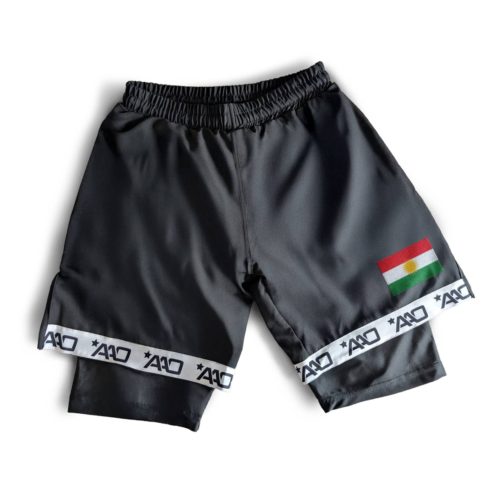 AAO Performance Shorts - Kurdistan - Aao-Fighting