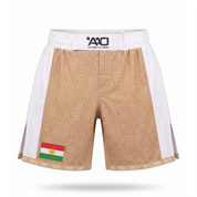 Kurdistan Elevate MMA Shorts Beige/Weiss Bild 1