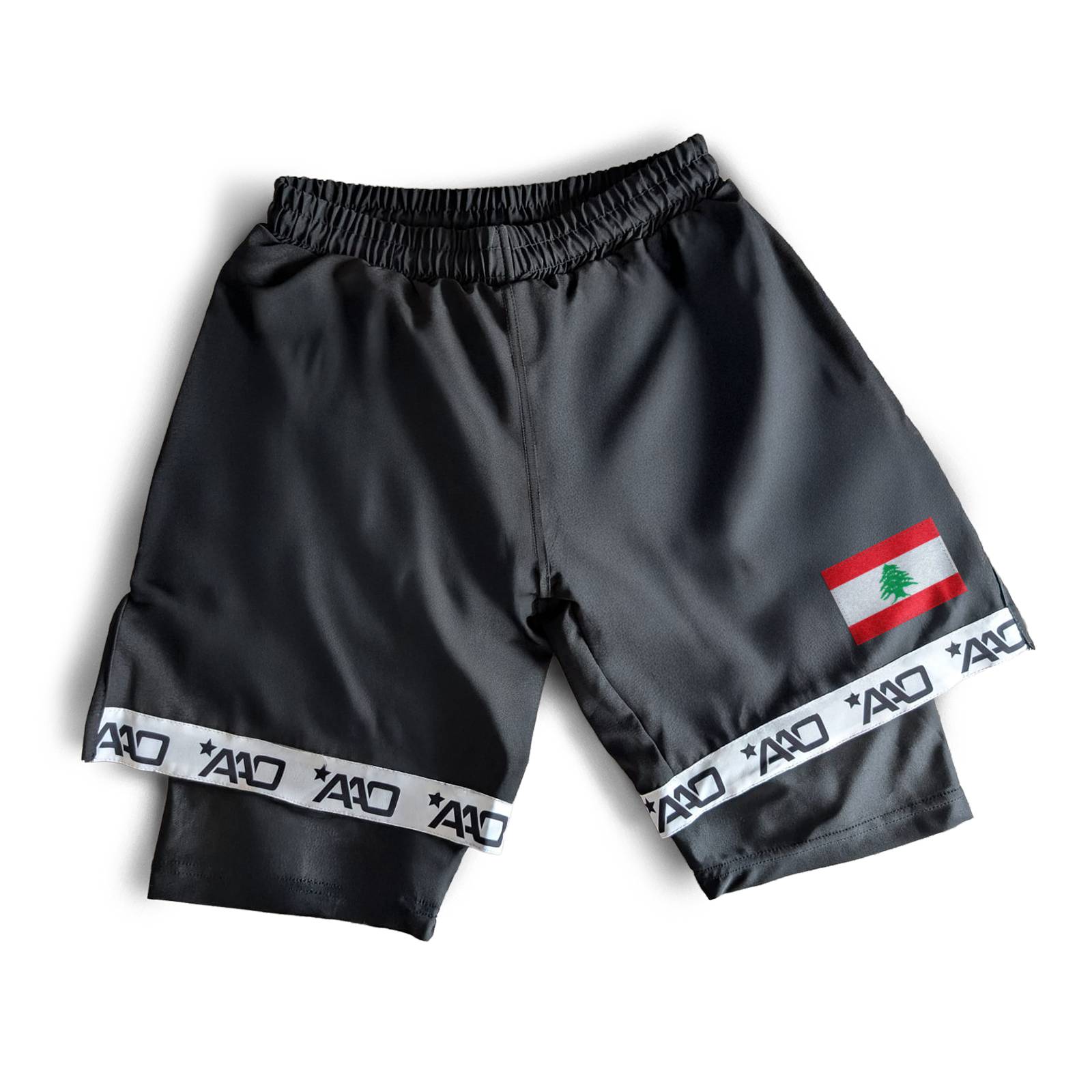 AAO Performance Shorts - Libanon - Aao-Fighting