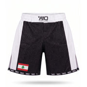Libanon Elevate MMA Shorts Schwarz/Weiss Bild 1