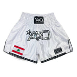 AAO Muay Thai Shorts "Legacy" - Lebanon