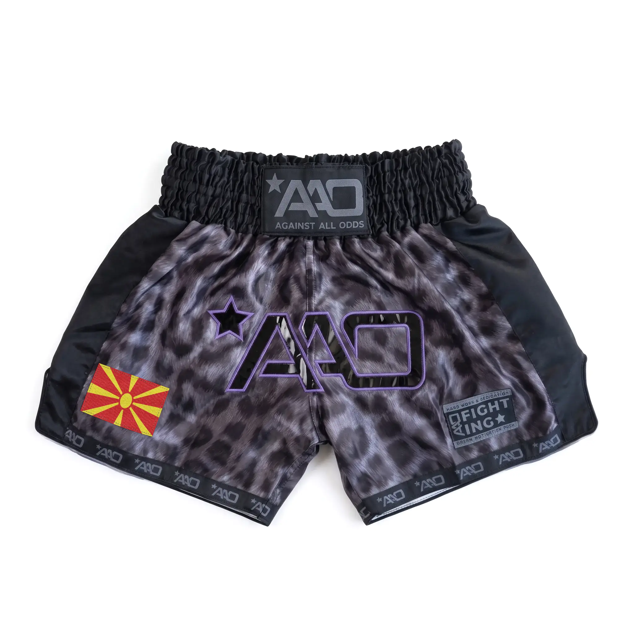 Mazedonien TechLayer Muay Thai Shorts - AAO