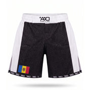 Moldawien Elevate MMA Shorts Schwarz/Weiss Bild 1