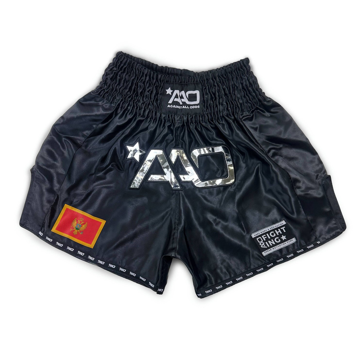 AAO Shorts Clean - Montenegro Black