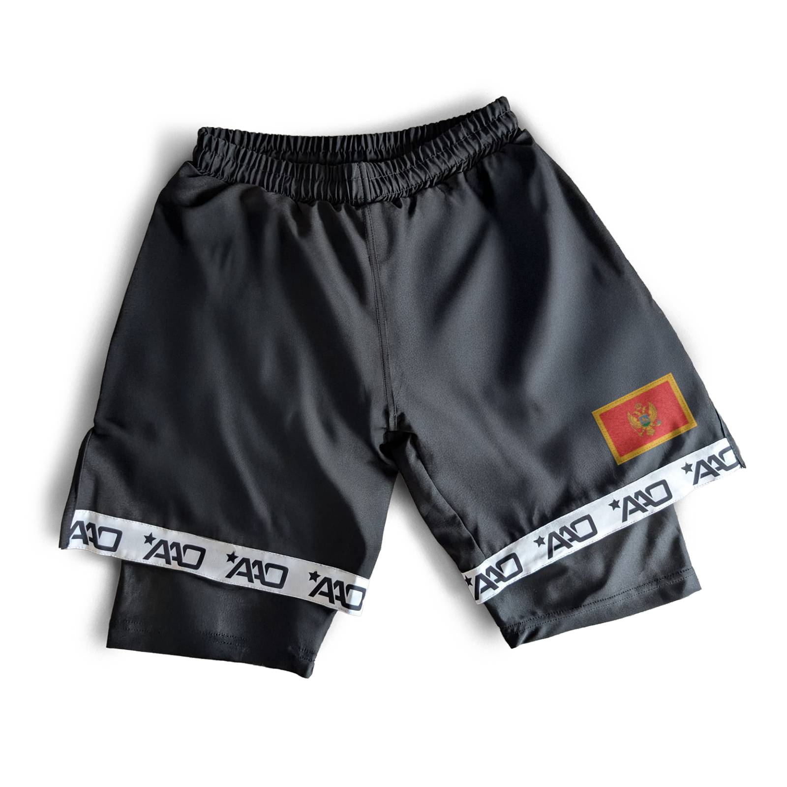 AAO Performance Shorts - Montenegro - Aao-Fighting
