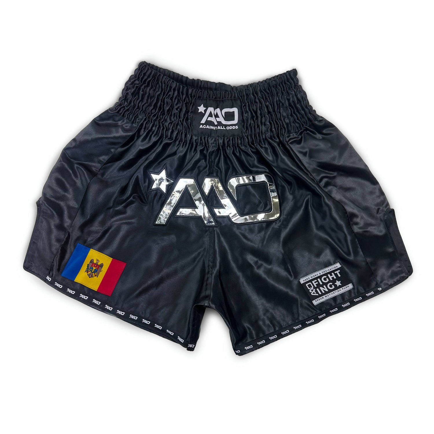 AAO Muay Thai Shorts Schoon - Moldavië