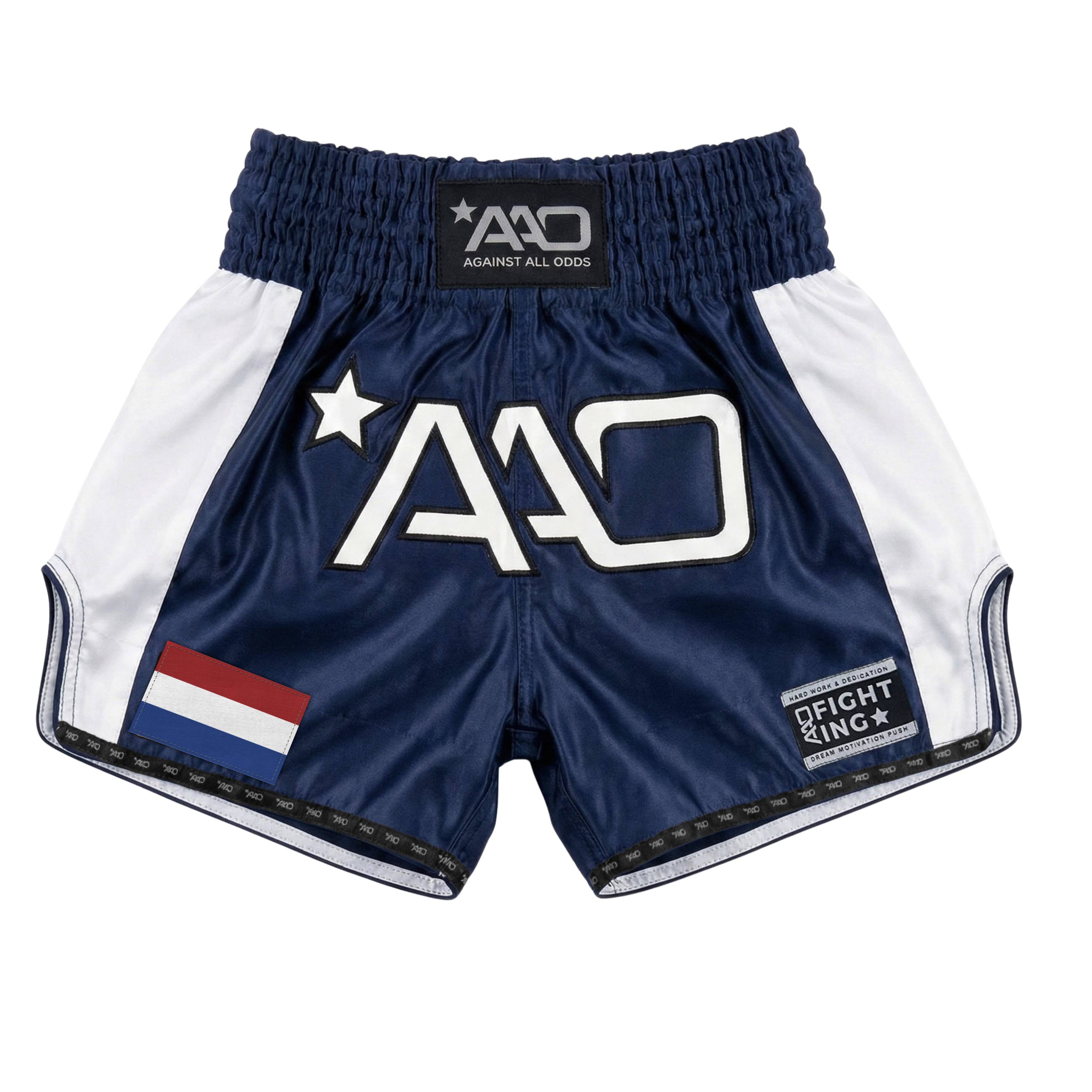 AAO Muay Thai Shorts "Legacy" - Niederlande - Aao-Fighting
