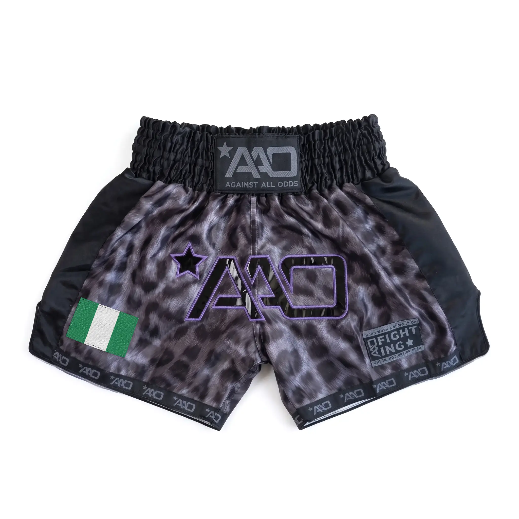Nigeria TechLayer Muay Thai Shorts - AAO
