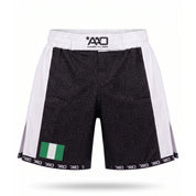 Nigeria Elevate MMA Shorts Schwarz/Weiss Bild 1