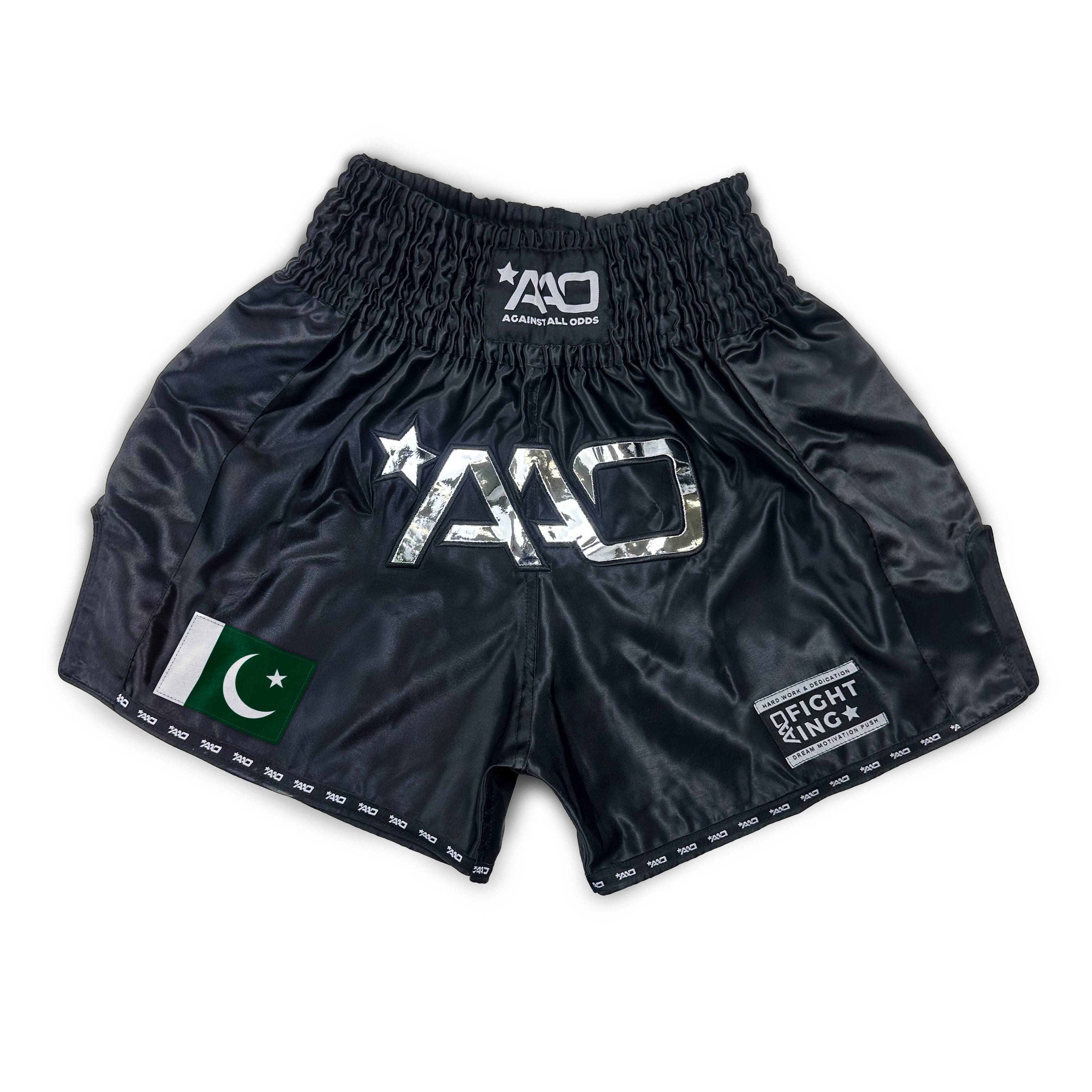 AAO Muay Thai Shorts "Legacy" - Pakistan - Aao-Fighting