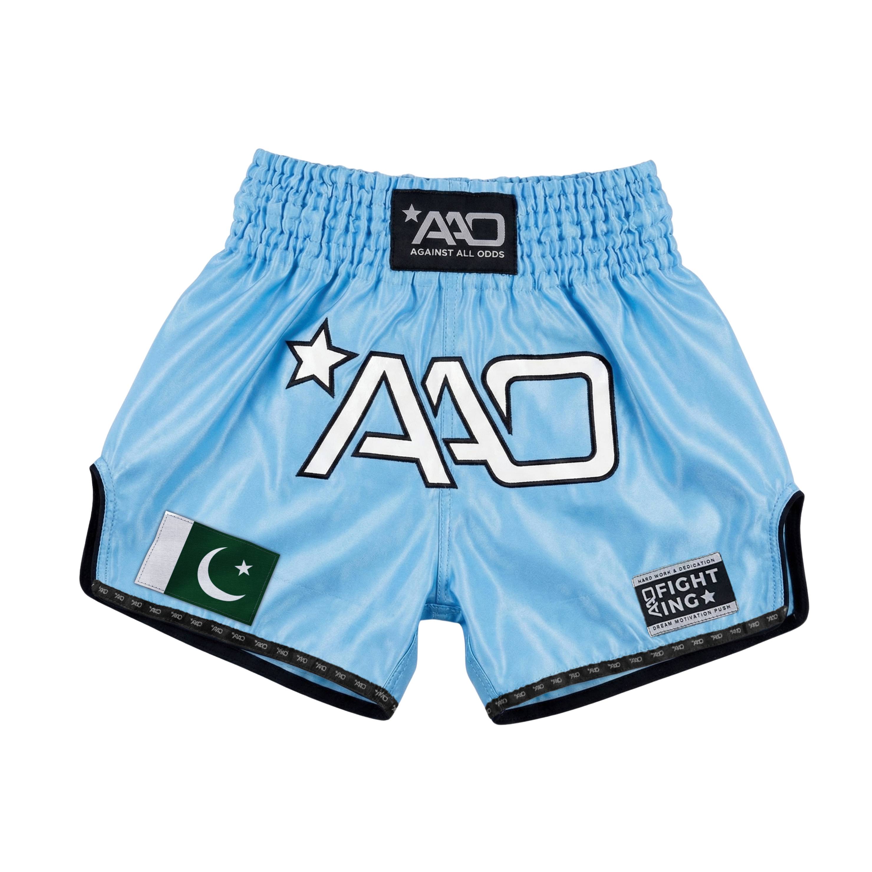 AAO Muay Thai Shorts "Legacy" - Pakistan - Aao-Fighting