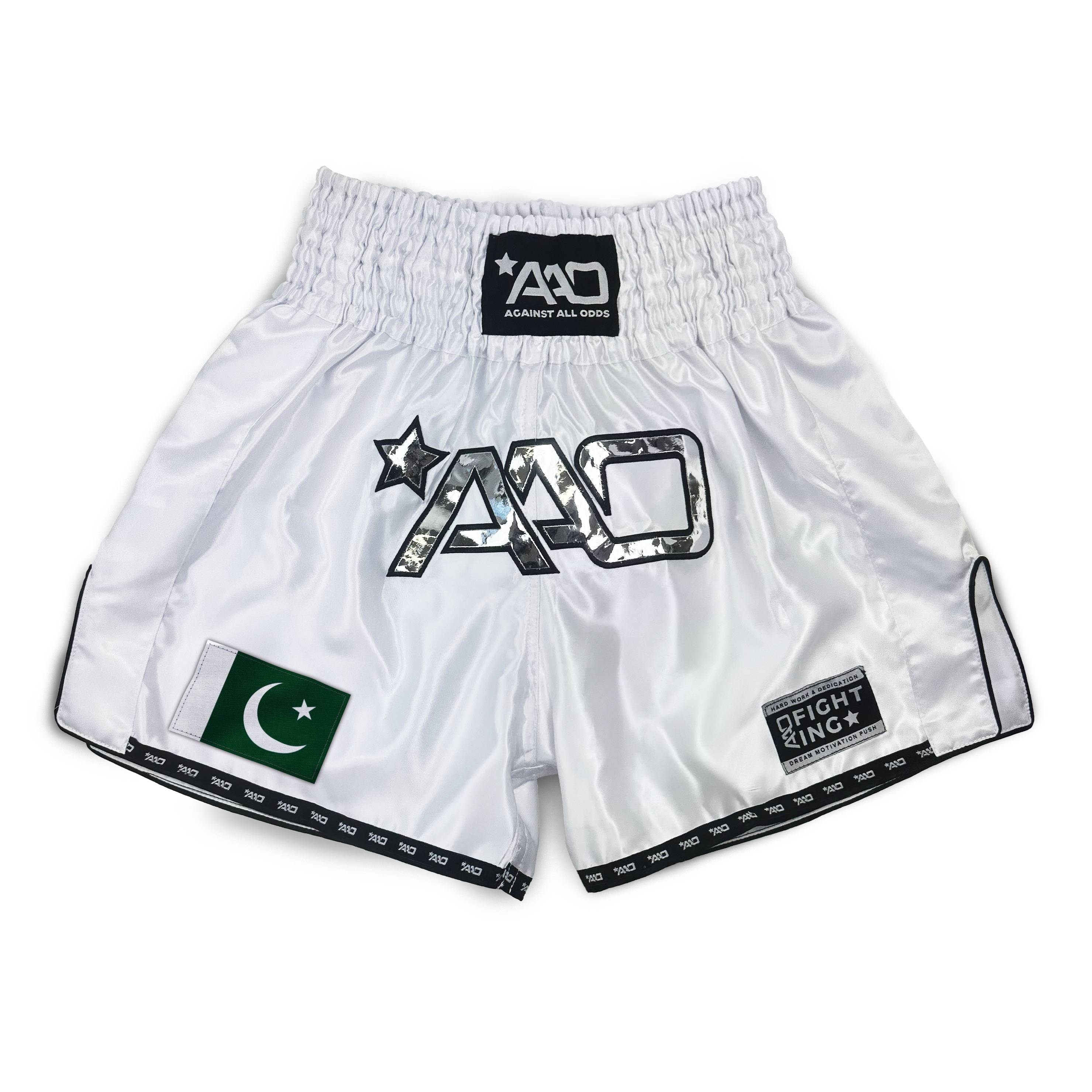 AAO Muay Thai Shorts "Legacy" - Pakistan - Aao-Fighting