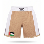 Palästina Elevate MMA Shorts Beige/Weiss Bild 1