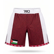 Palästina Elevate MMA Shorts Rot/Weiss Bild 1
