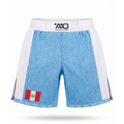 Peru Elevate MMA Shorts Babyblau/Weiss Bild 1