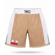 Polen Elevate MMA Shorts Beige/Weiss Bild 1