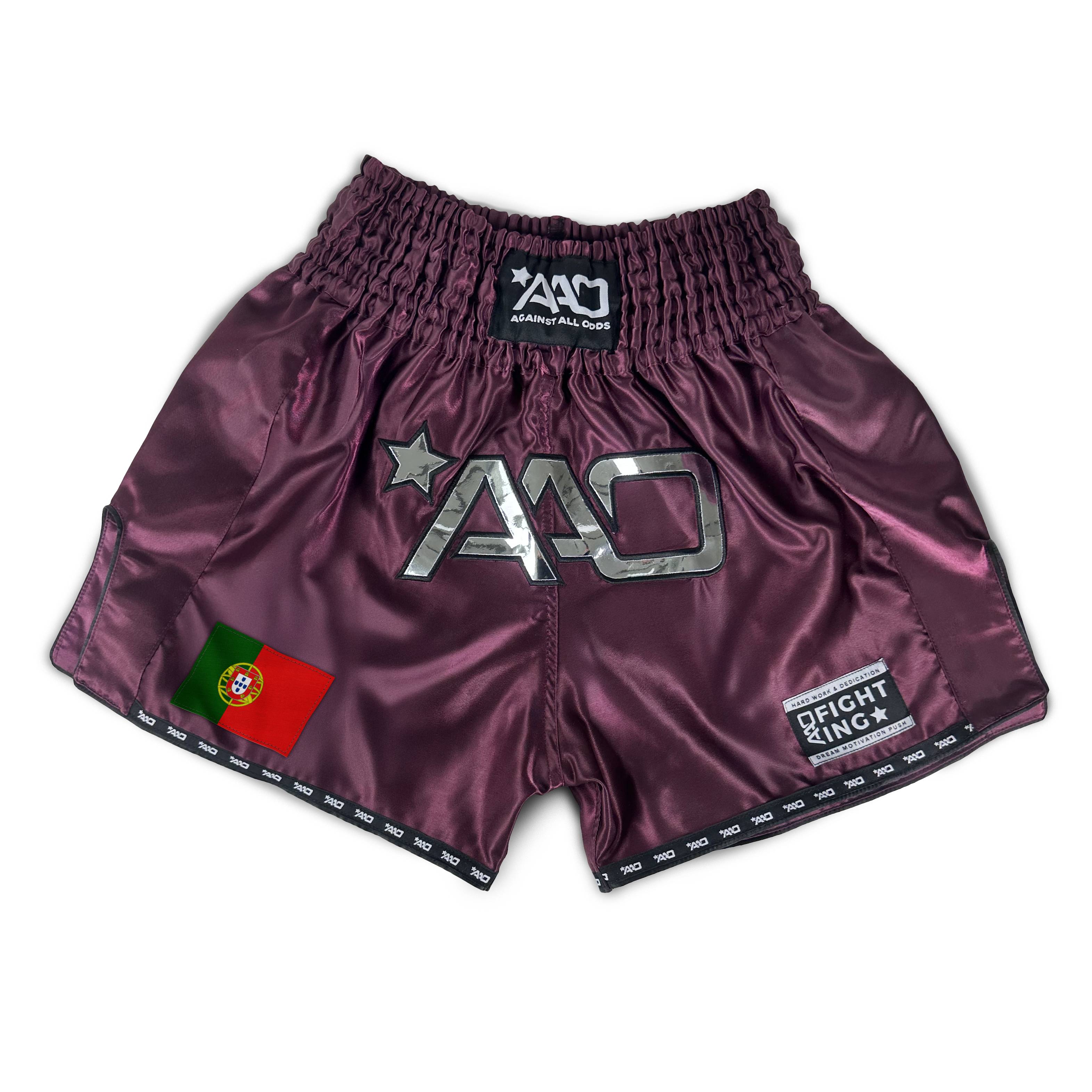 AAO Muay Thai Shorts "Legacy" - Portugal - Aao-Fighting