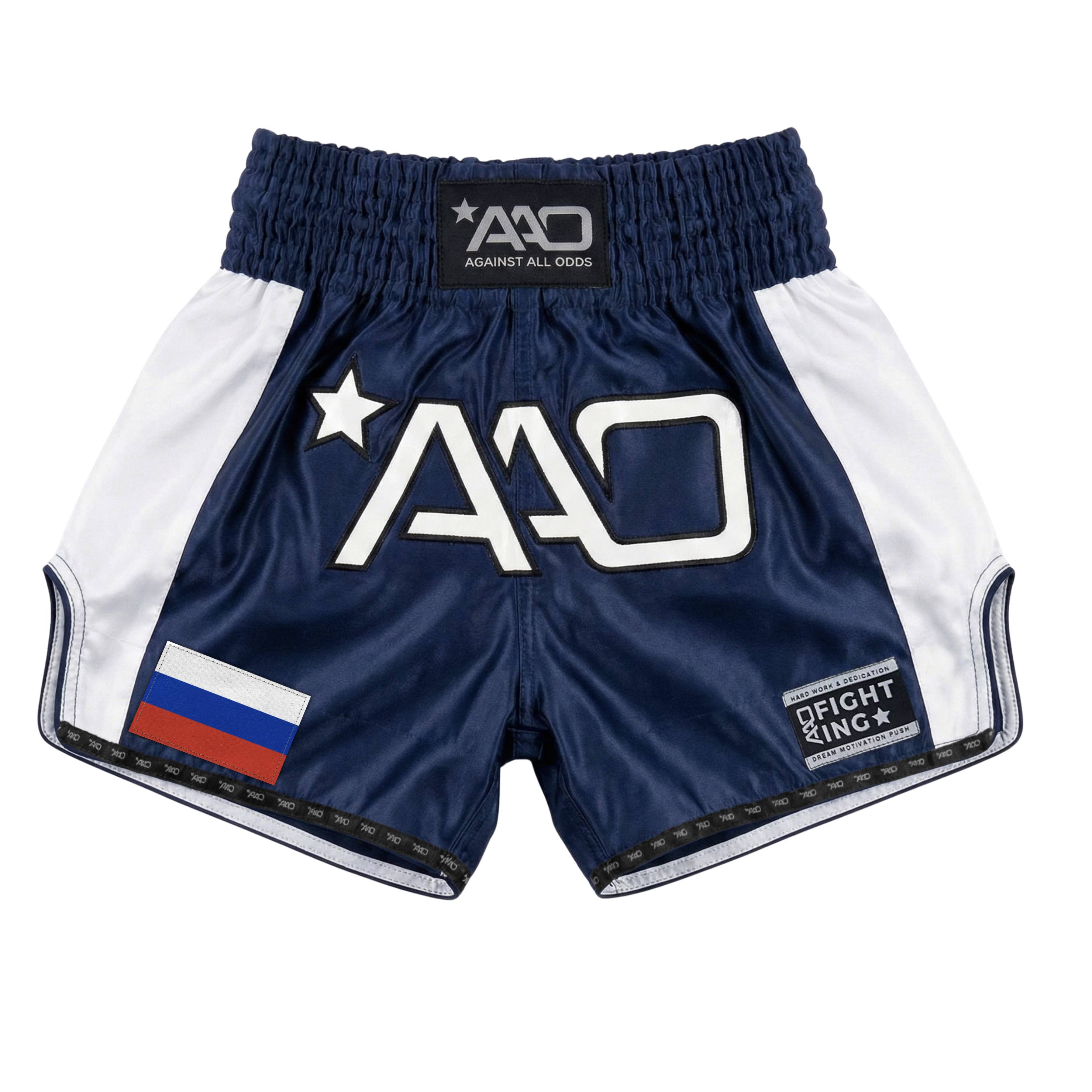 AAO Muay Thai Shorts "Legacy" - Russland - Aao-Fighting