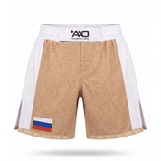 Russland Elevate MMA Shorts Beige/Weiss Bild 1