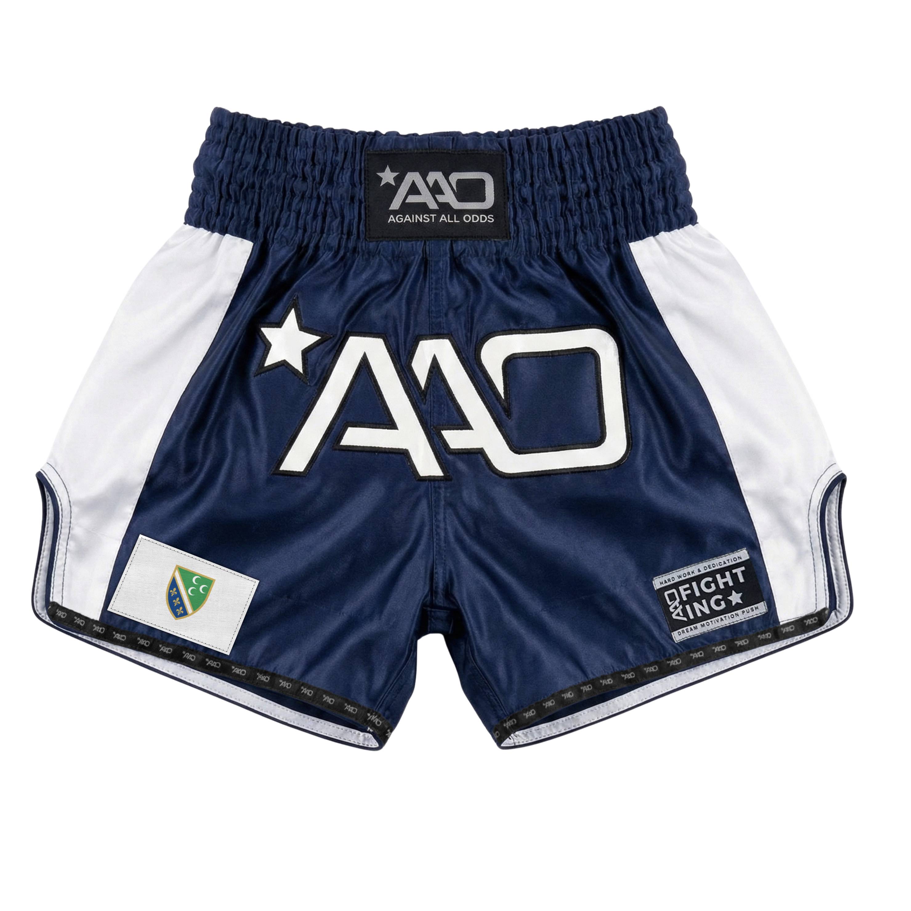 AAO Muay Thai Shorts "Legacy" - Sandzak - Aao-Fighting