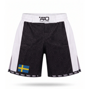 Schweden Elevate MMA Shorts Schwarz/Weiss Bild 1