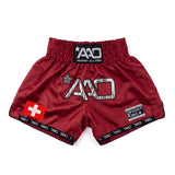 AAO Muay Thai Shorts "Legacy" - Switzerland