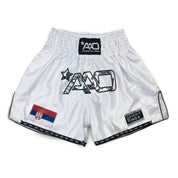 AAO Muay Thai Shorts "Legacy" - Serbien - Aao-Fighting