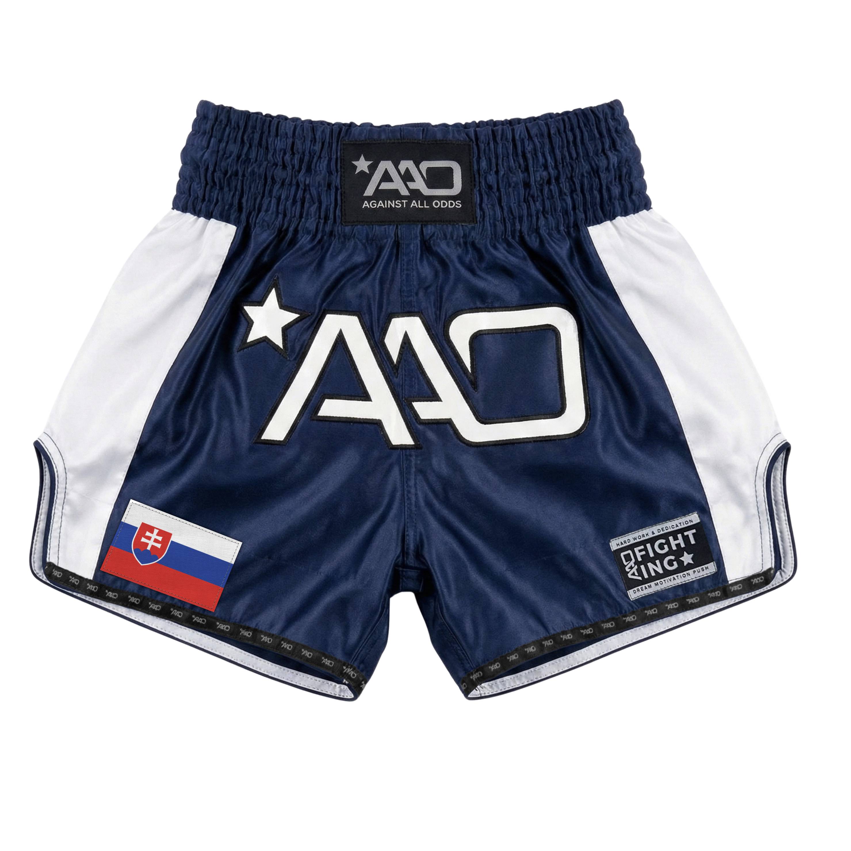 AAO Muay Thai Shorts "Legacy" - Slowakei - Aao-Fighting