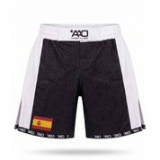 Spanien Elevate MMA Shorts Schwarz/Weiss Bild 1