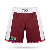 Südafrika Elevate MMA Shorts Rot/Weiss Bild 1