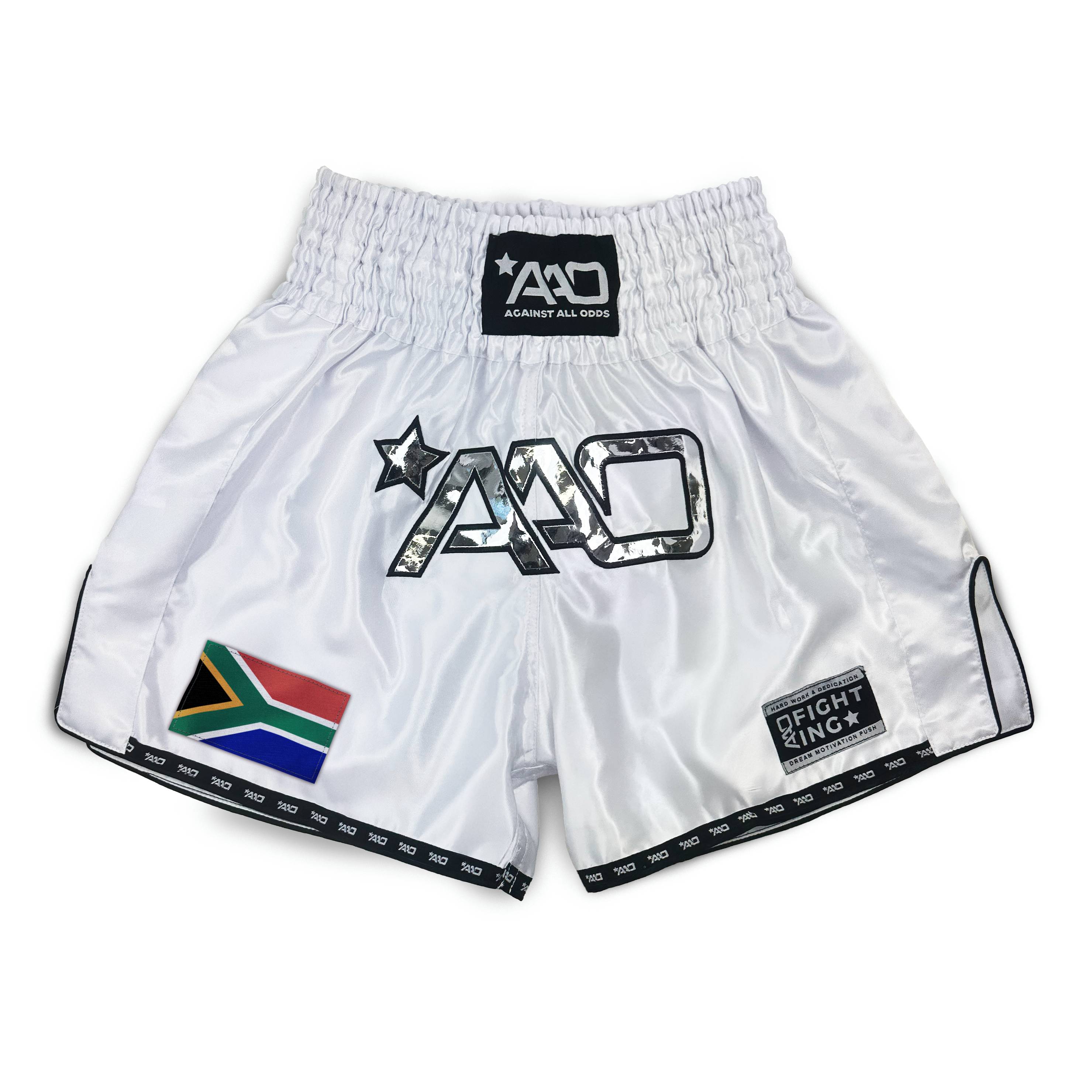 AAO Muay Thai Shorts "Legacy" -Südafrika - Aao-Fighting