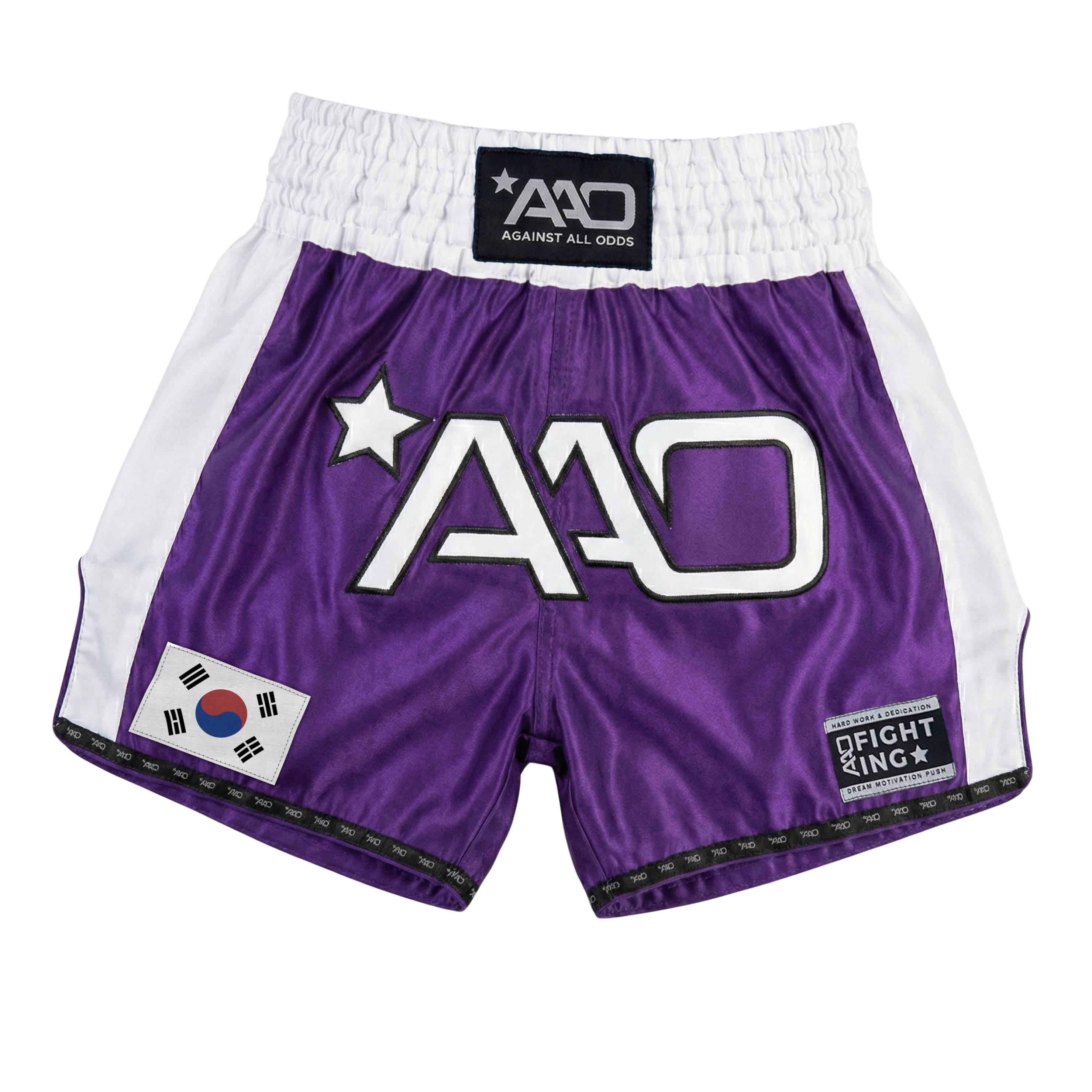 AAO Muay Thai Shorts "Legacy" -Südkorea - Aao-Fighting