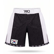 Südkorea Elevate MMA Shorts Schwarz/Weiss Bild 1