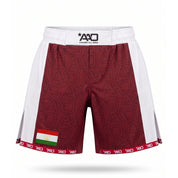 Tadschikistan Elevate MMA Shorts Rot/Weiss Bild 1