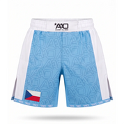 Tschechien Elevate MMA Shorts Babyblau/Weiss Bild 1