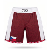 Tschechien Elevate MMA Shorts Rot/Weiss Bild 1