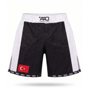Türkei Elevate MMA Shorts Schwarz/Weiss Bild 1