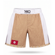 Tunesien Elevate MMA Shorts Beige/Weiss Bild 1