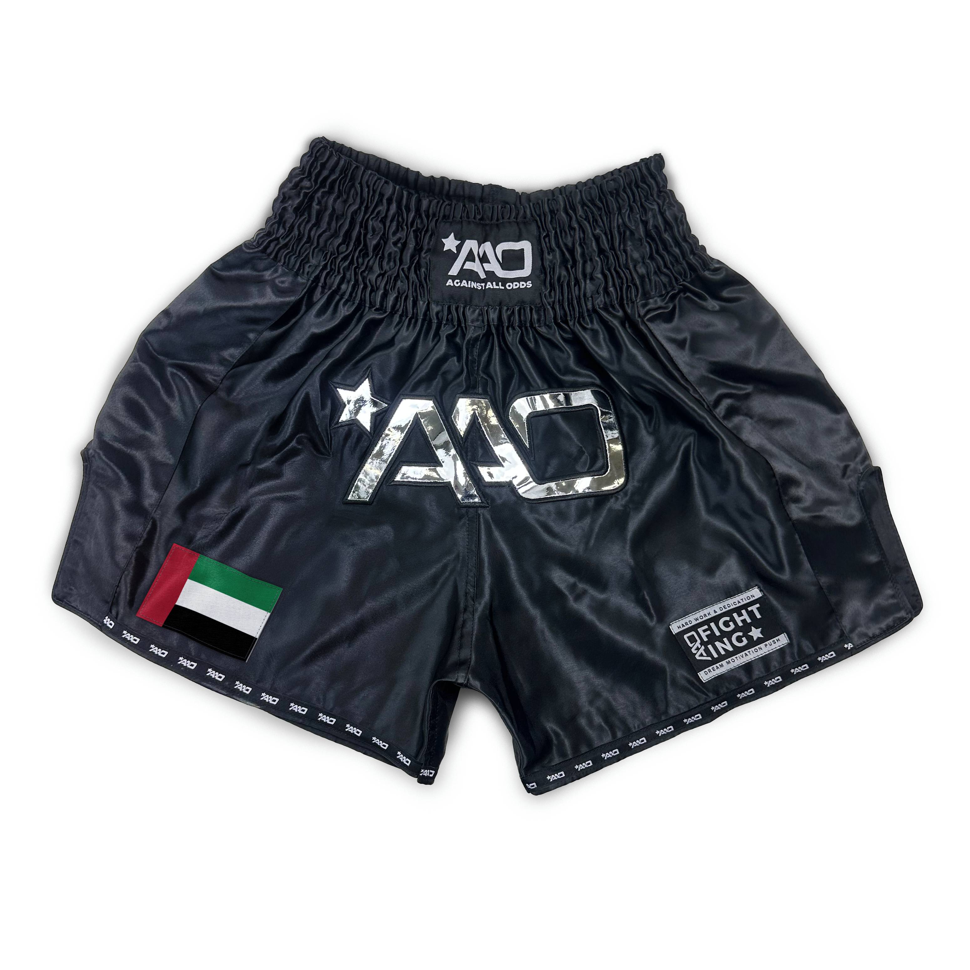 AAO Muay Thai Shorts "Legacy" – Vereinigte Arabische Emirate (VAE) - Aao-Fighting