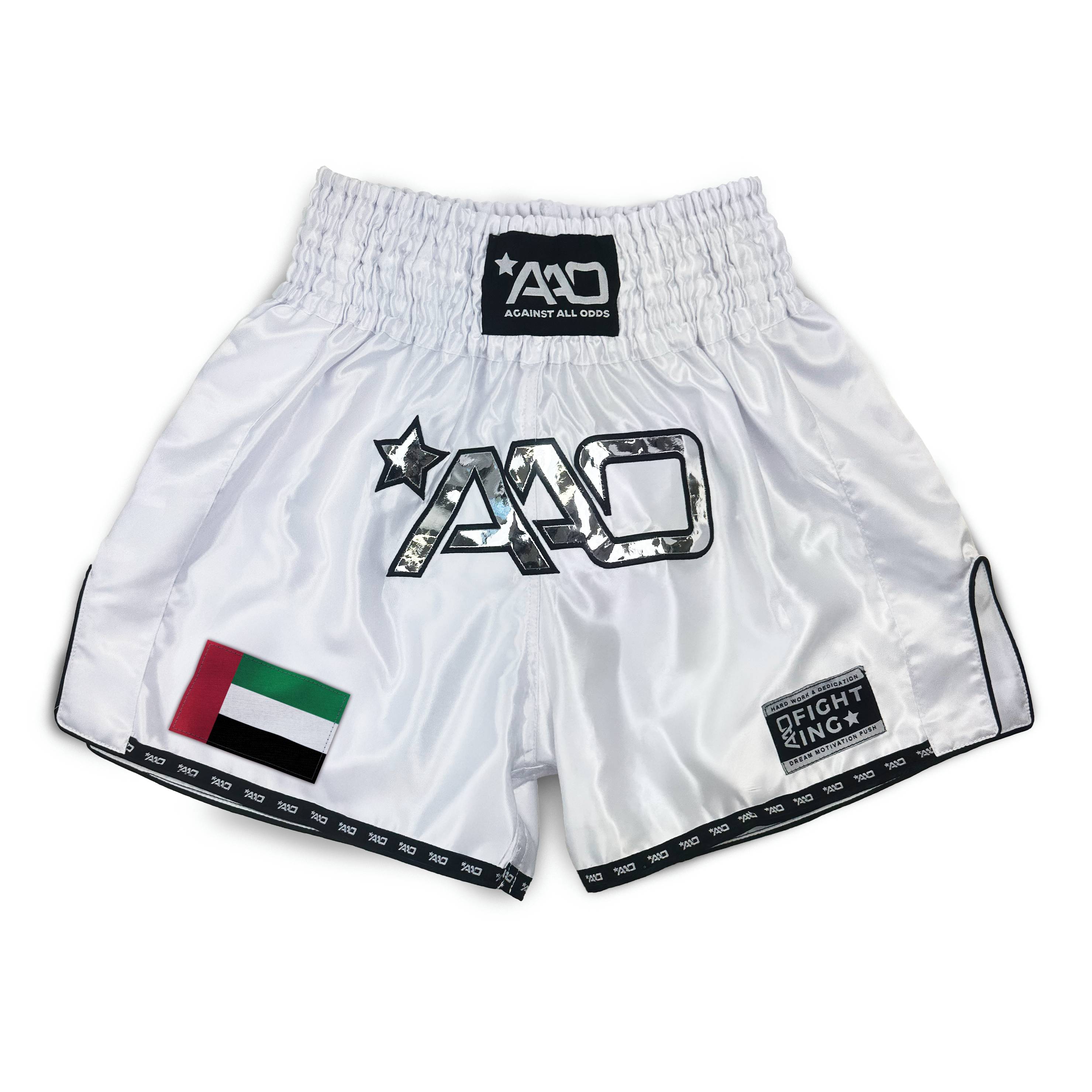 AAO Muay Thai Shorts "Legacy" – Vereinigte Arabische Emirate (VAE) - Aao-Fighting