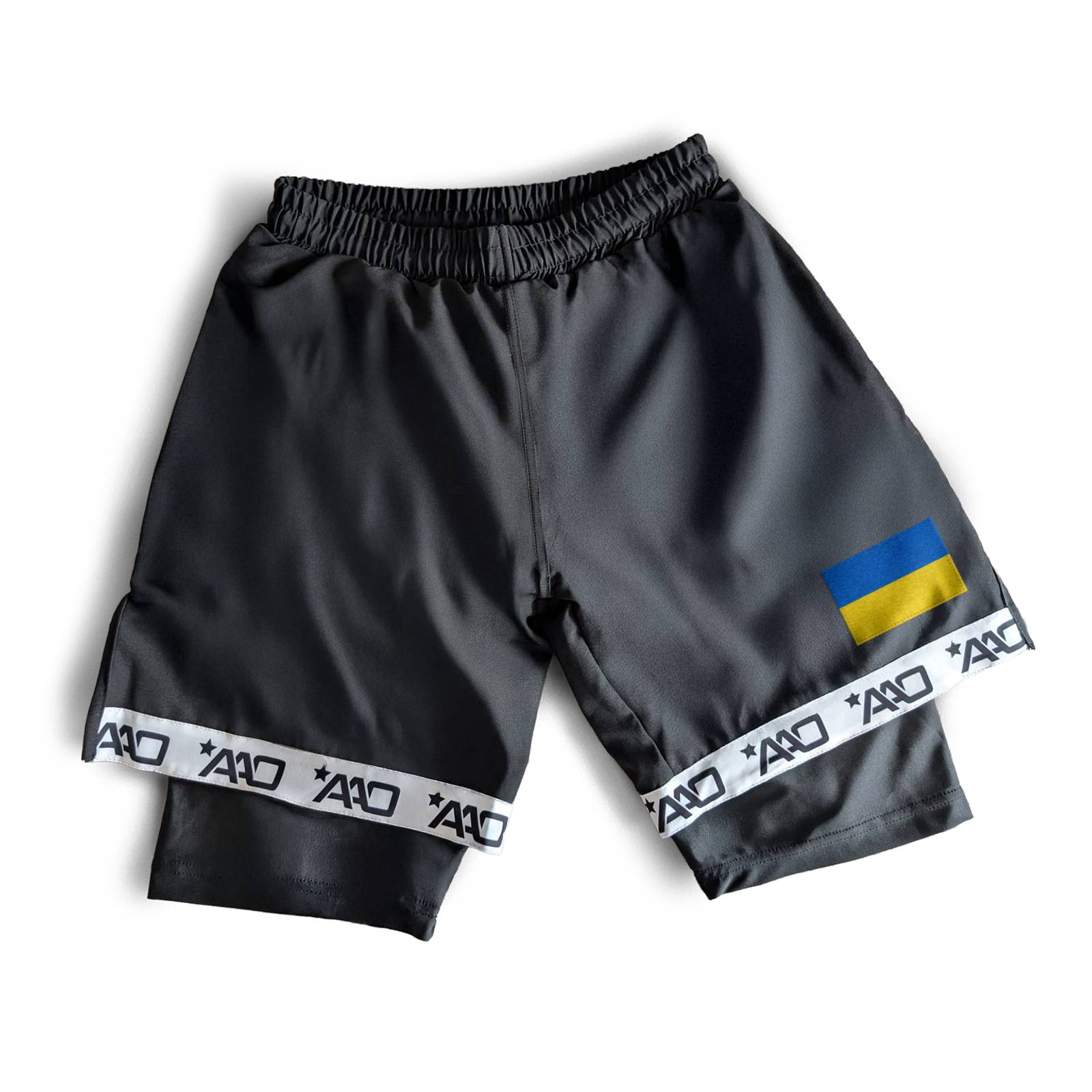 AAO Performance Shorts - Ukraine - Aao-Fighting