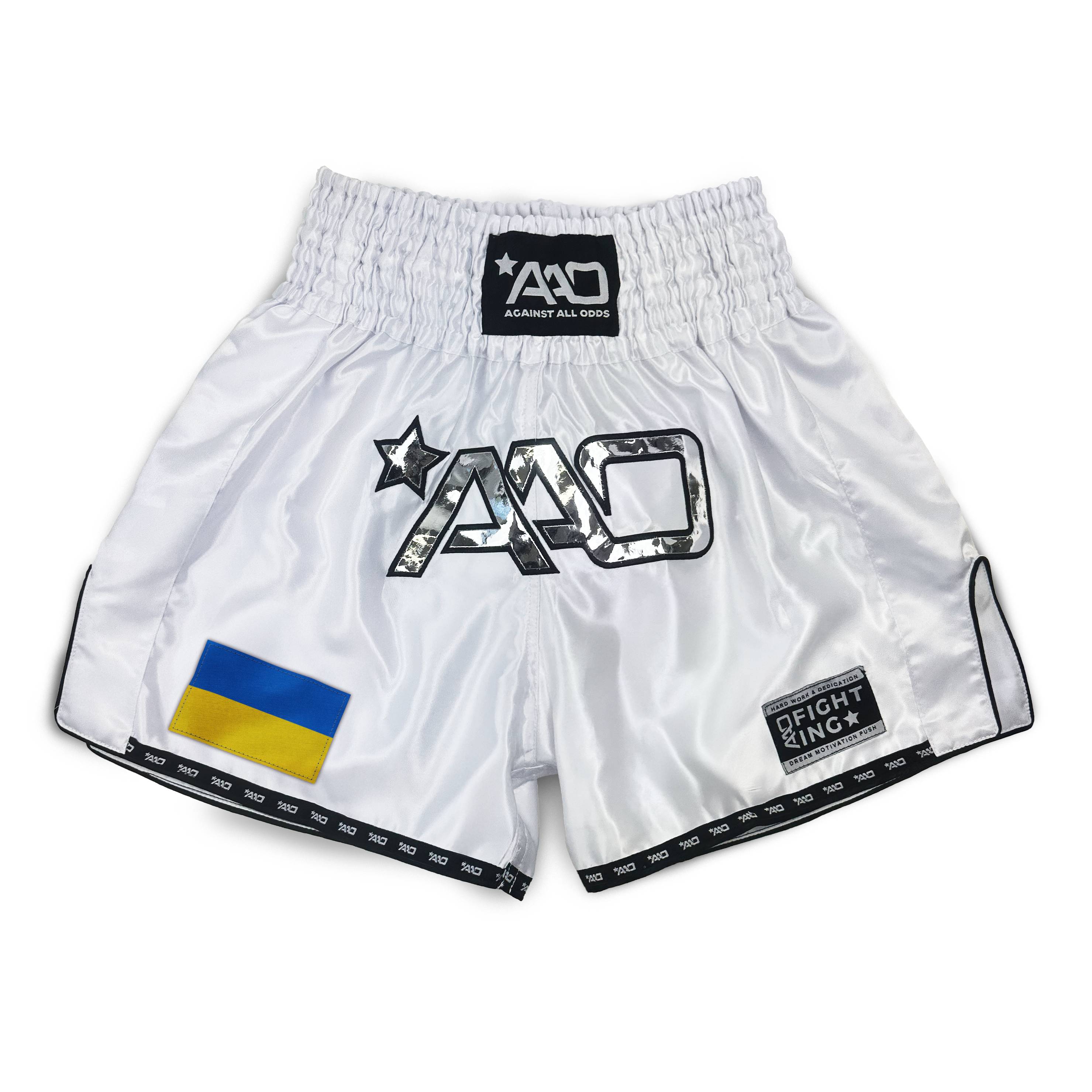 AAO Muay Thai Shorts "Legacy" - Ukraine - Aao-Fighting