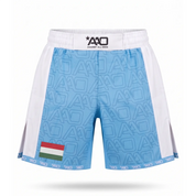 Ungarn Elevate MMA Shorts Babyblau/Weiss Bild 1