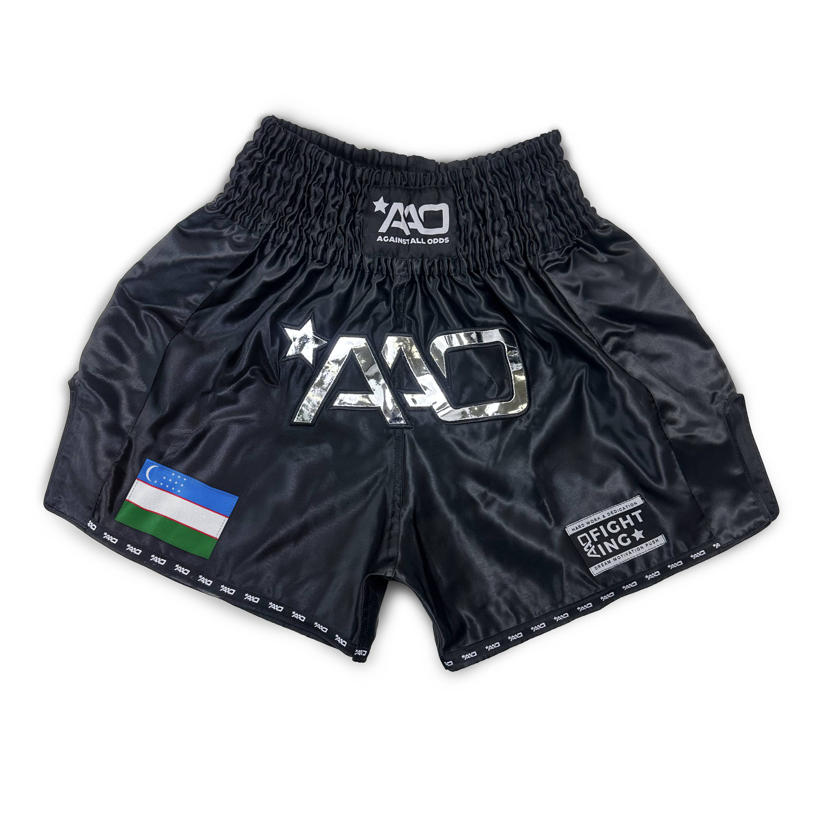 AAO Muay Thai Shorts "Legacy" - Usbekistan - Aao-Fighting