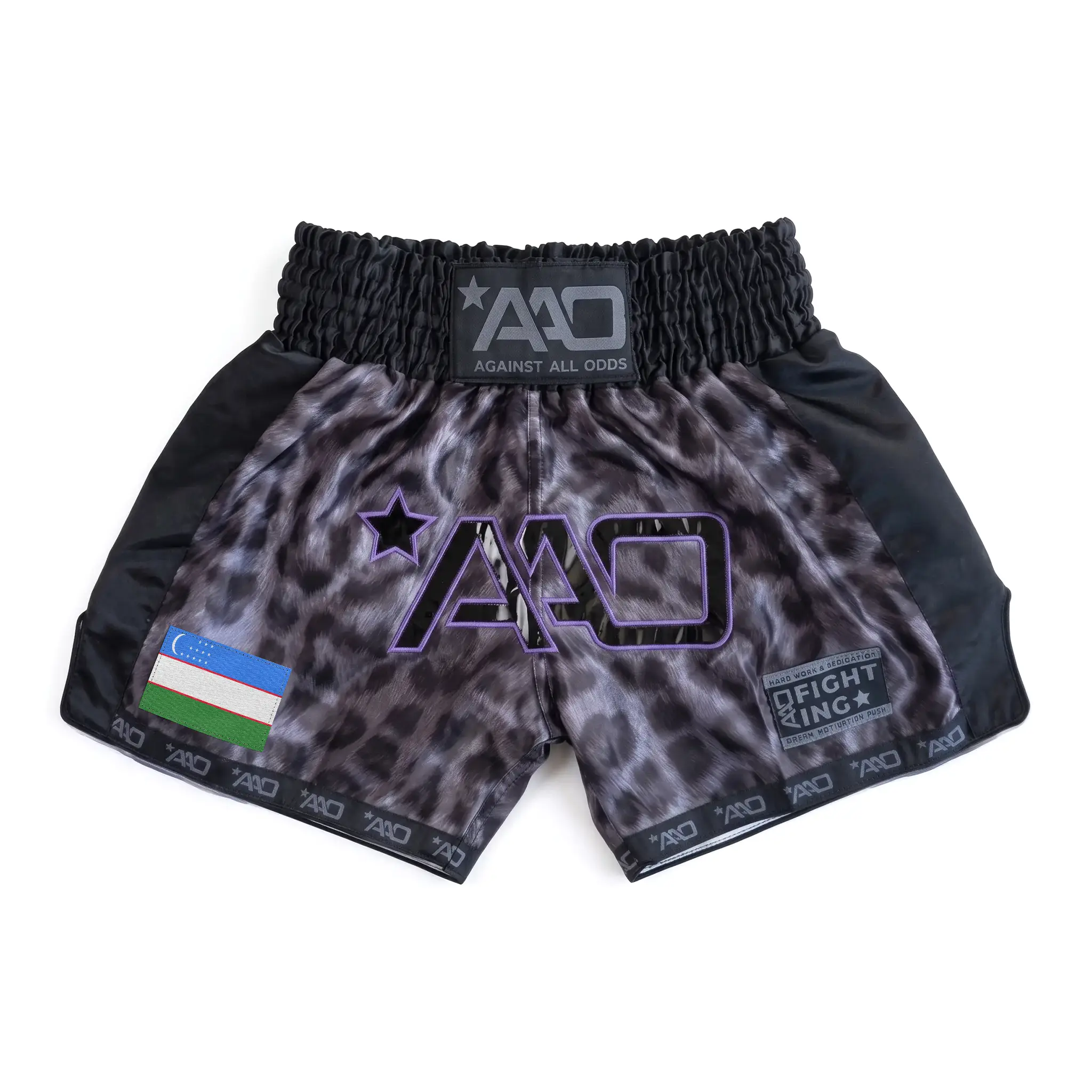 Uzbekistan TechLayer Muay Thai Shorts - AAO