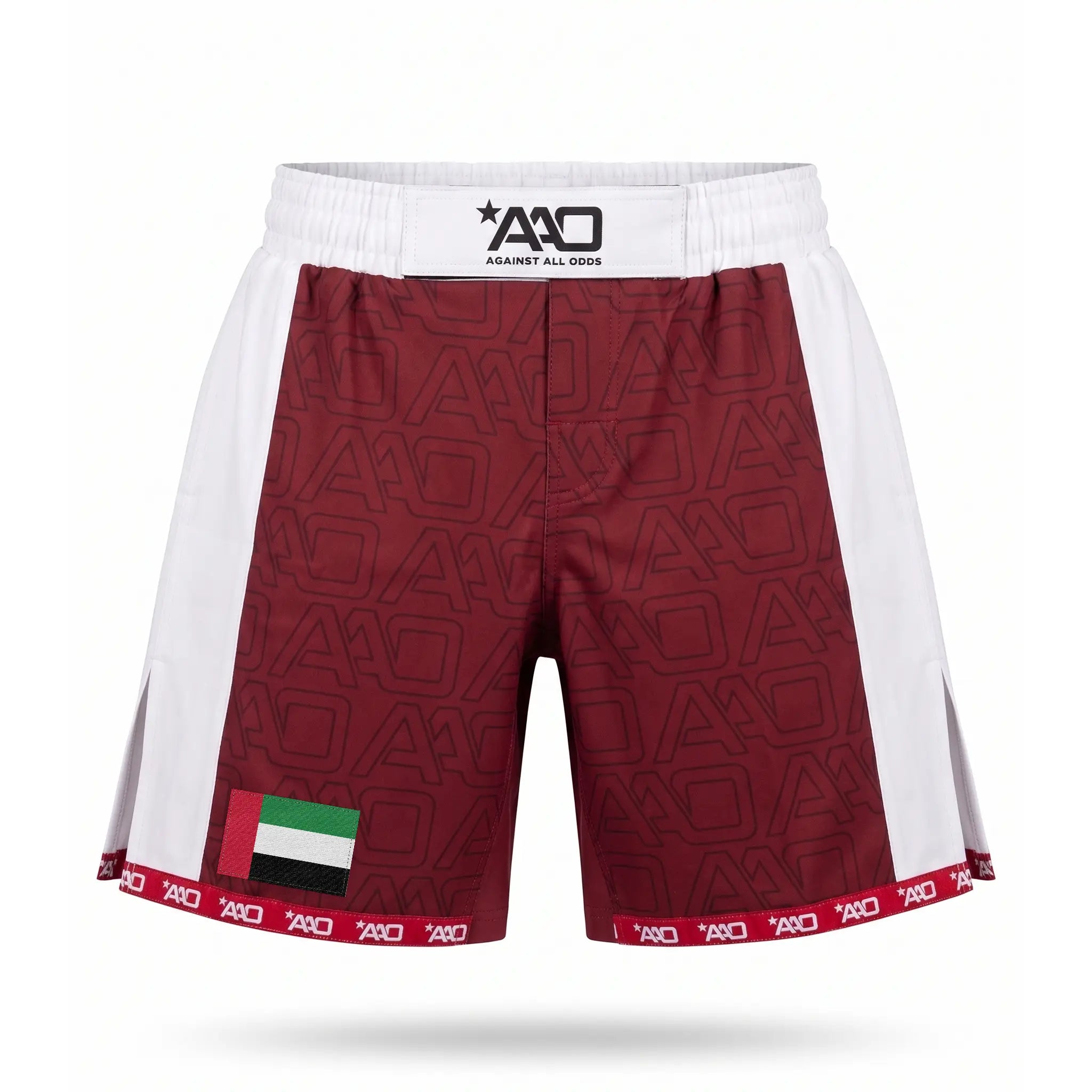 VAE Elevate MMA Shorts Rot/Weiss Bild 1