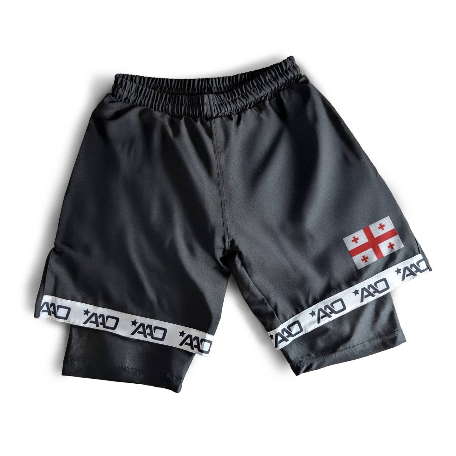 AAO Performance Shorts - Georgia - Aao-Fighting